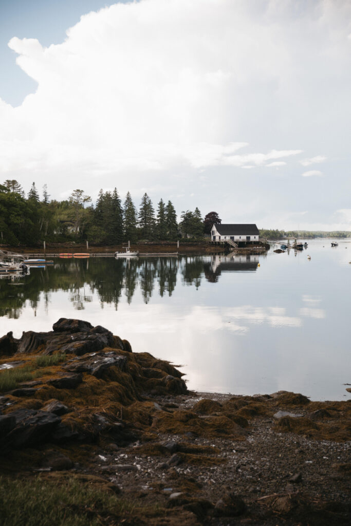 Landscape view from Southport, Maine by Suz Lundeen Photo - East Coast and destination wedding, family, and maternity photographer.